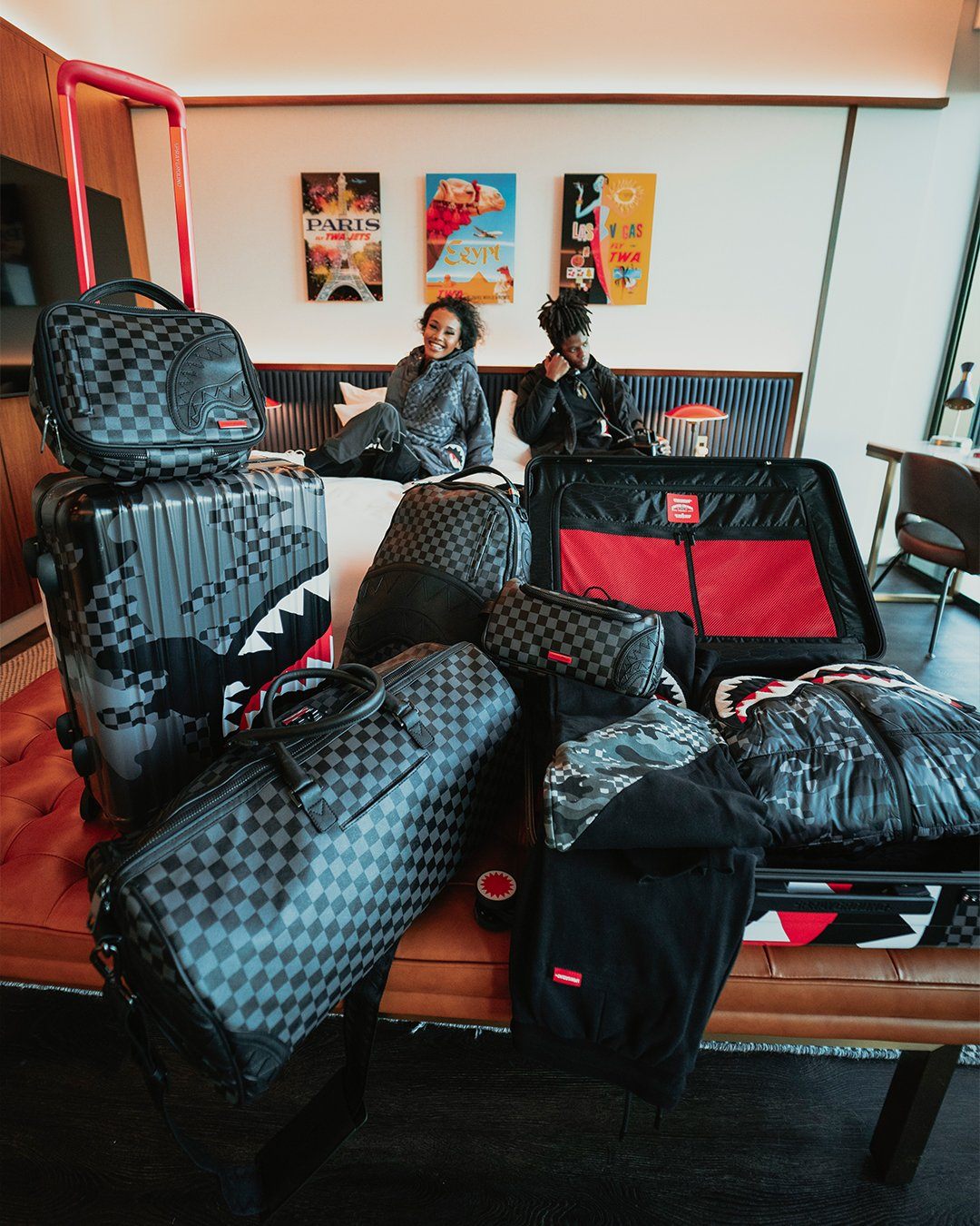 3AM SHARKNAUTICS 22 CARRY-ON LUGGAGE