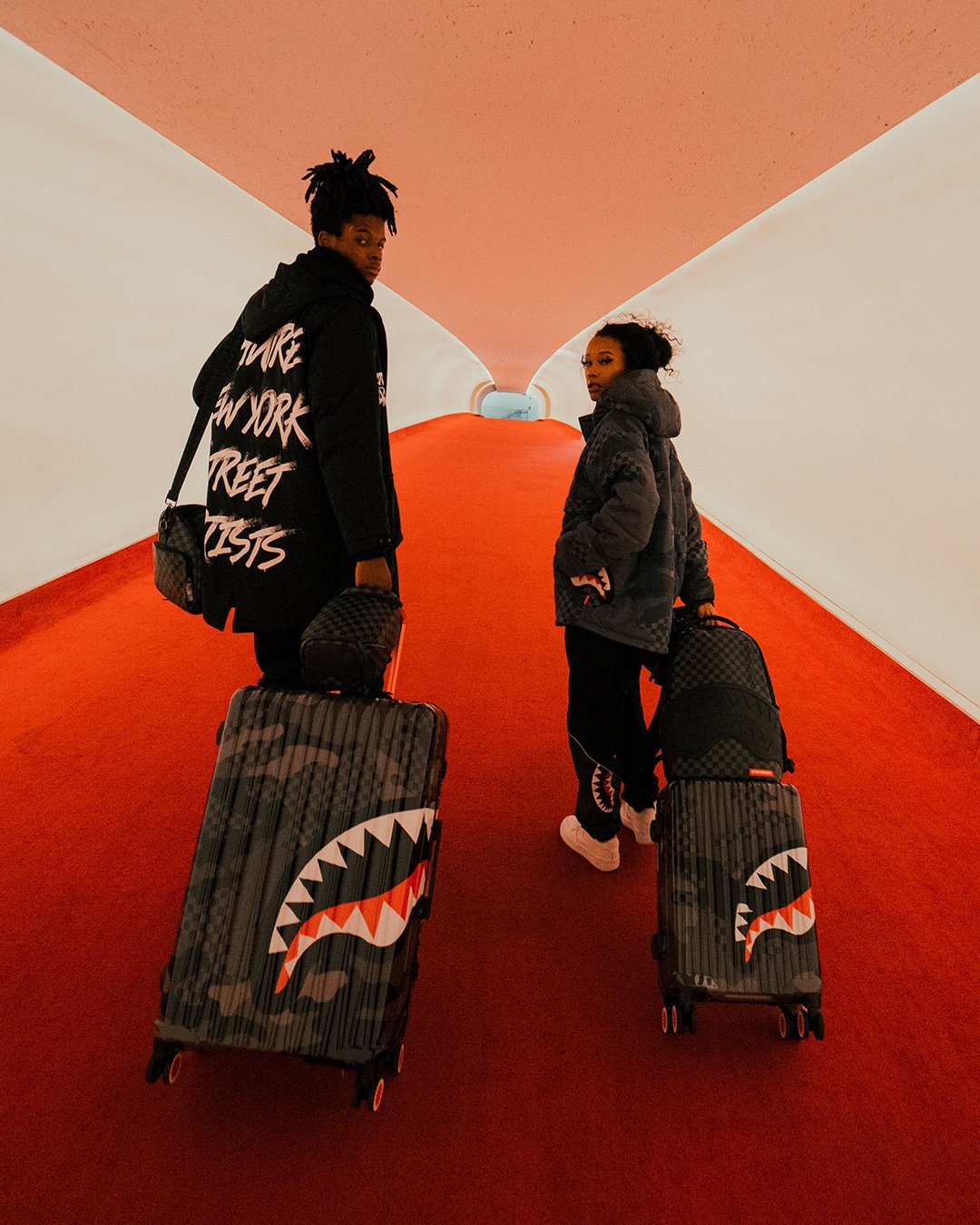 3AM SHARKNAUTICS 22 CARRY-ON LUGGAGE