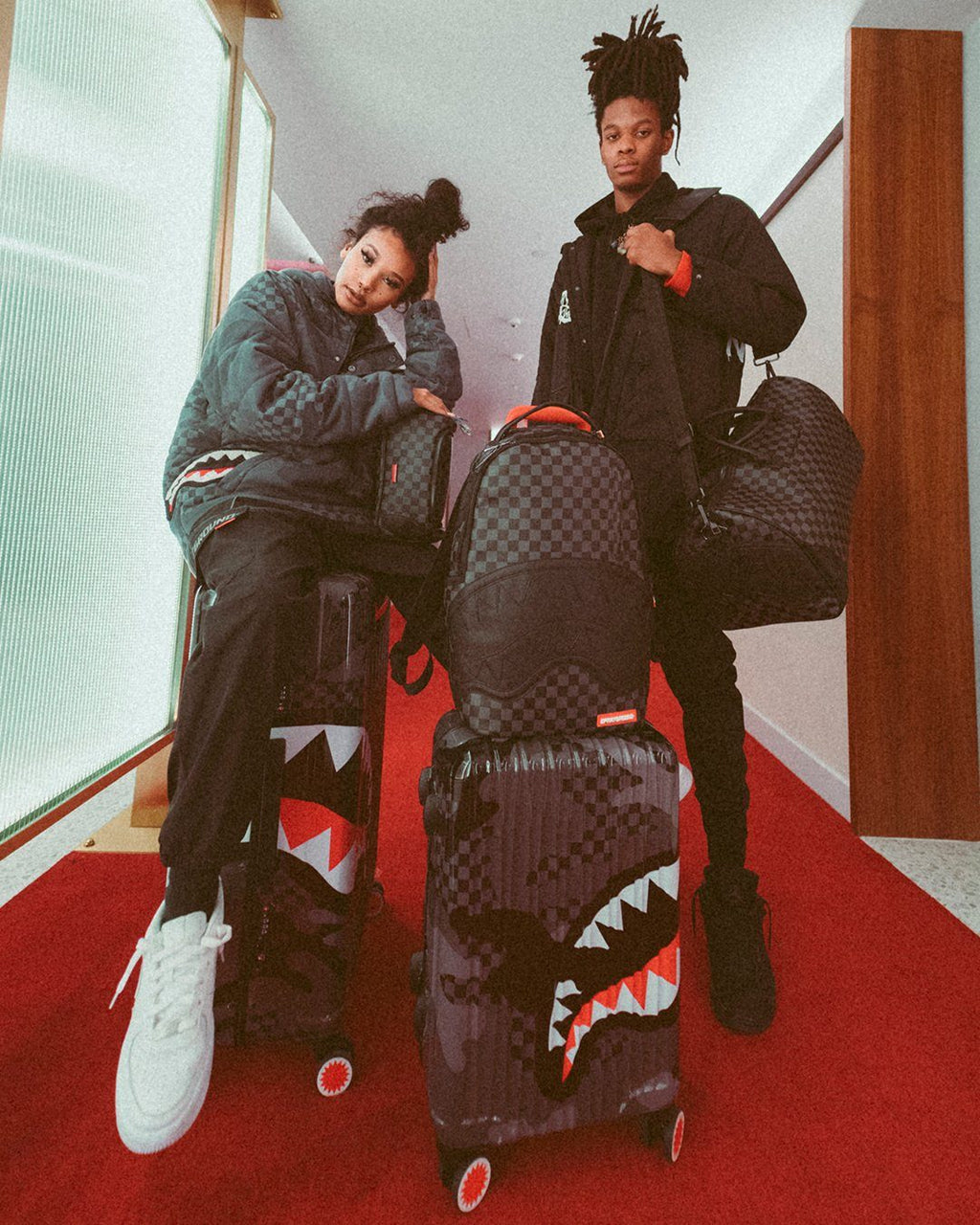 3AM SHARKNAUTICS 22 CARRY-ON LUGGAGE
