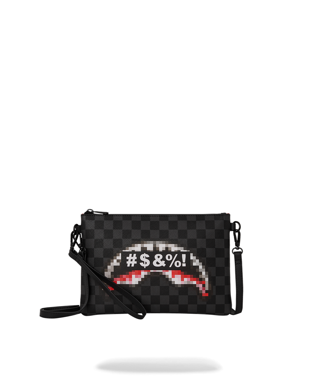 WHAT THE BEEP' SHARK CROSSOVER CLUTCH