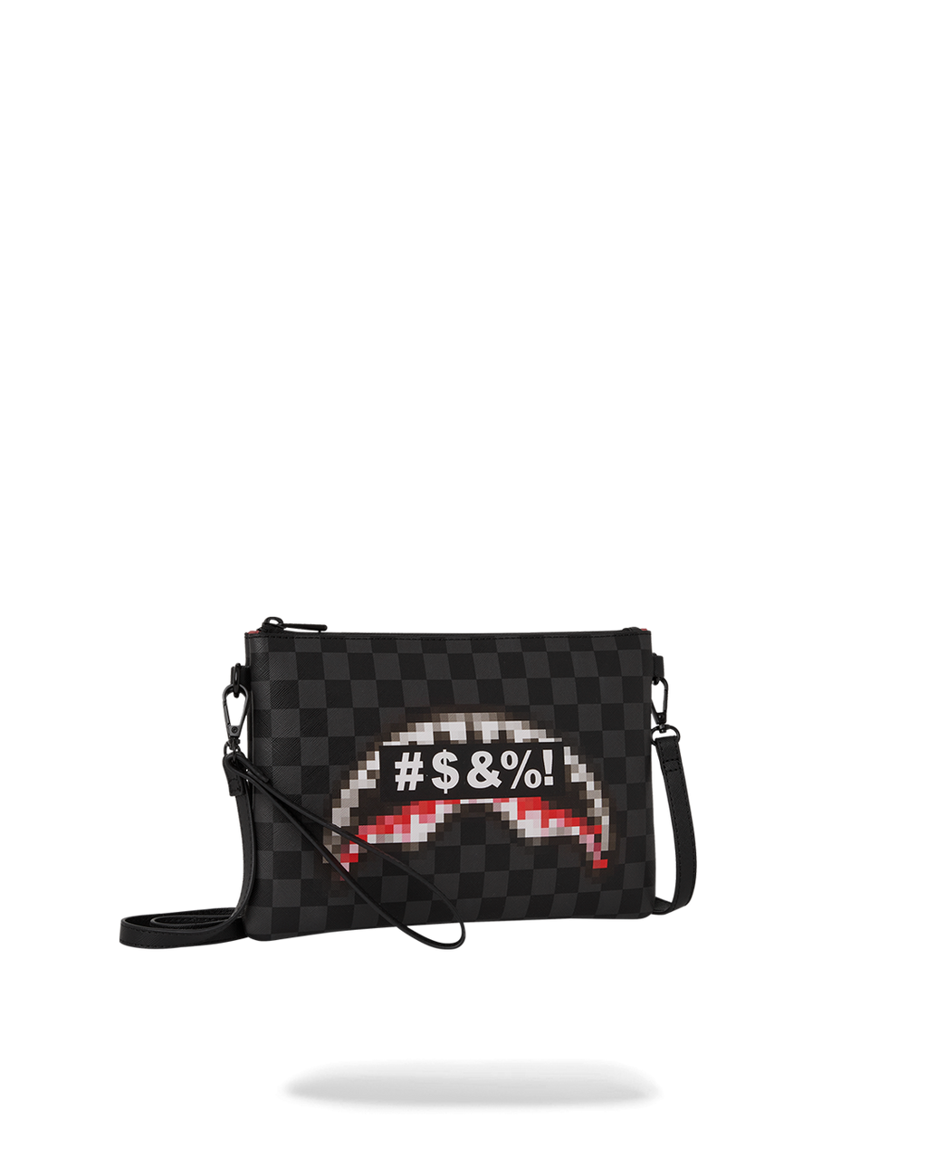 WHAT THE BEEP' SHARK CROSSOVER CLUTCH
