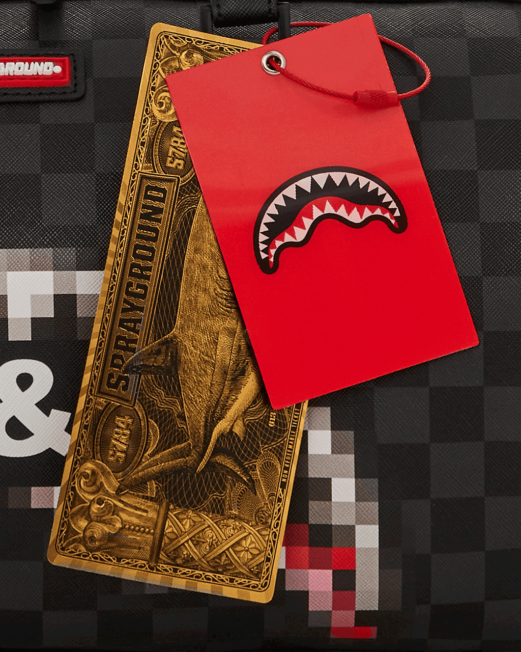 WHAT THE BEEP' SHARK MINI DUFFLE
